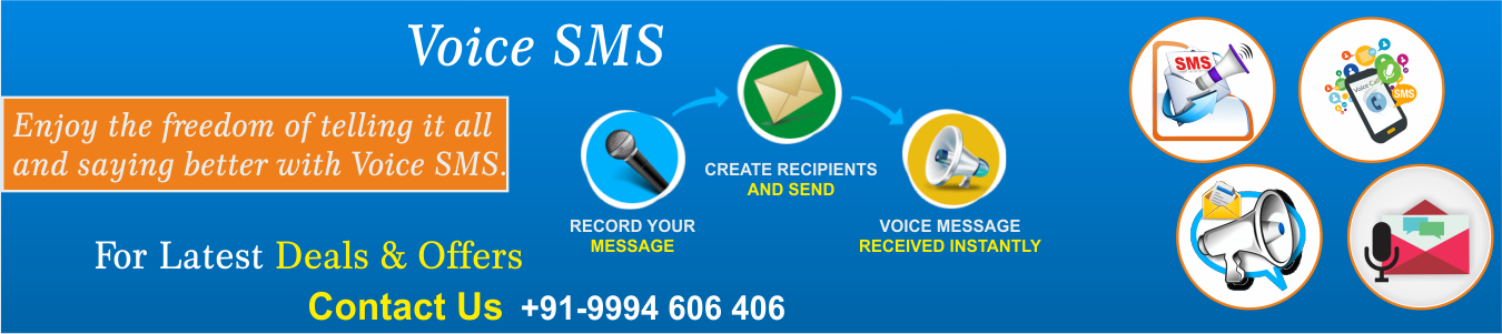 voice sms service providers in india